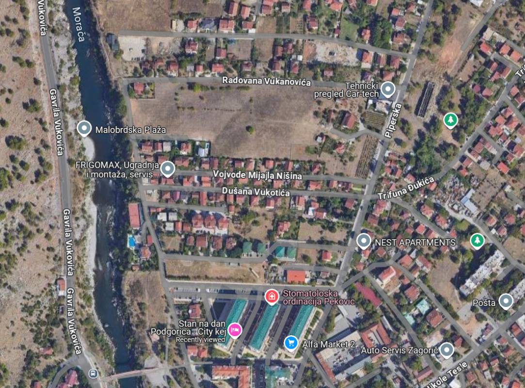 Podgorica, City Kej, plac 500m²